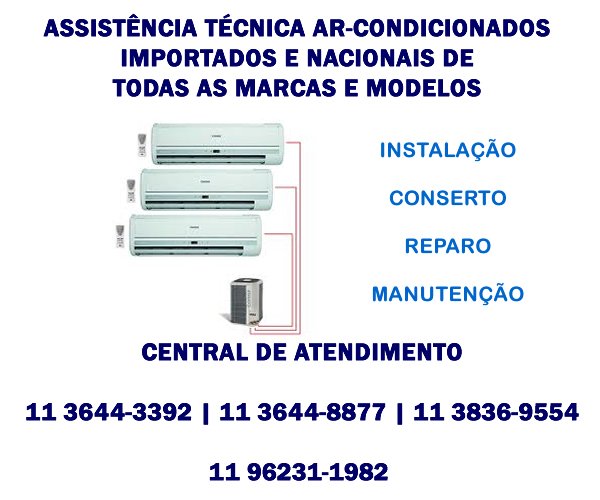 assistência técnica ar condicionado